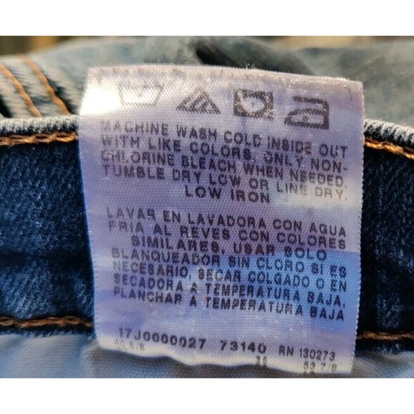 Wrangler Jeans STAINED WORK JEANS Lot Of 2 Mens Size 36×34 Medium Wash - Picture 10 of 16